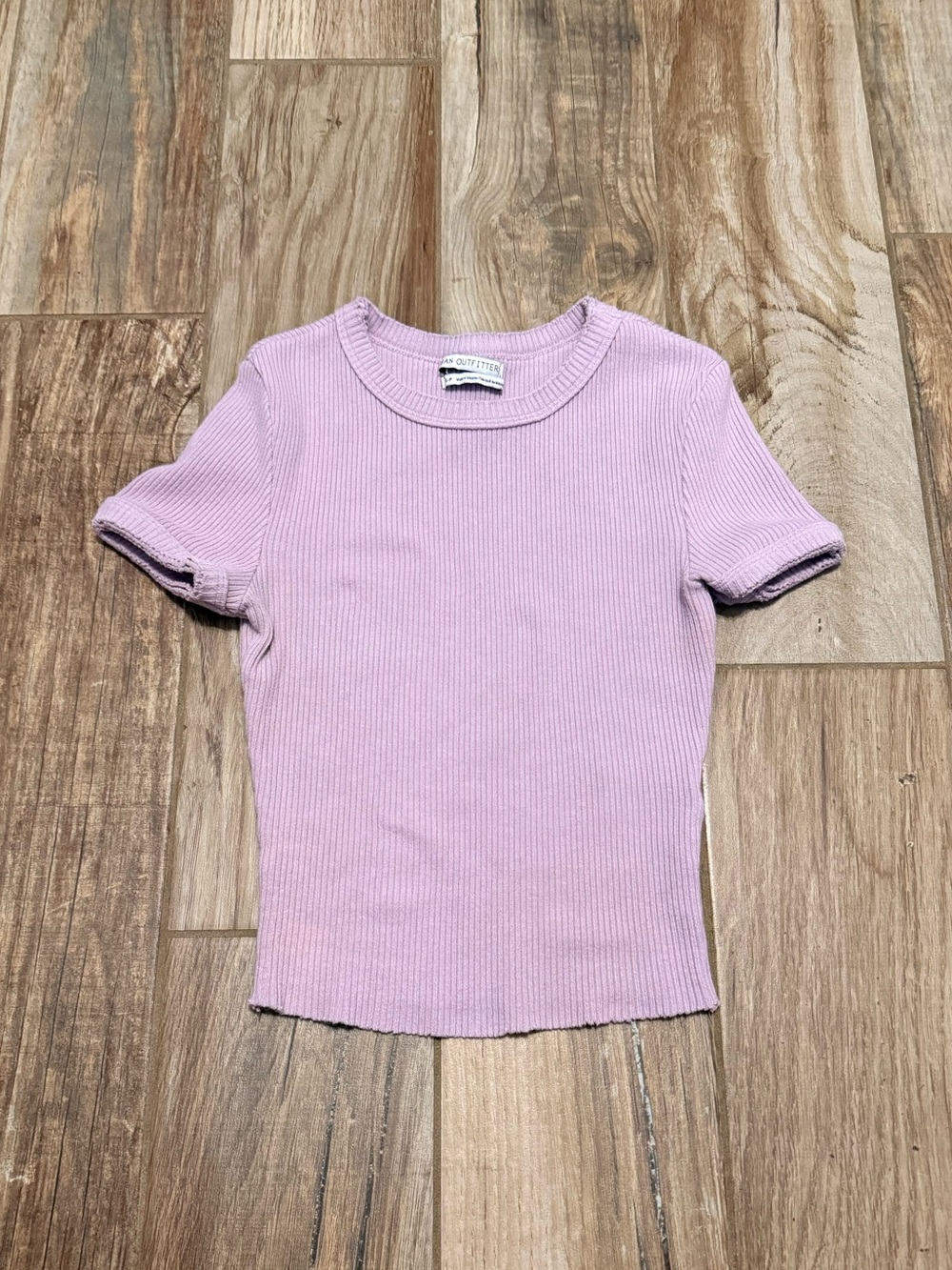 Urban Outfitters Ribbed Cropped Tee